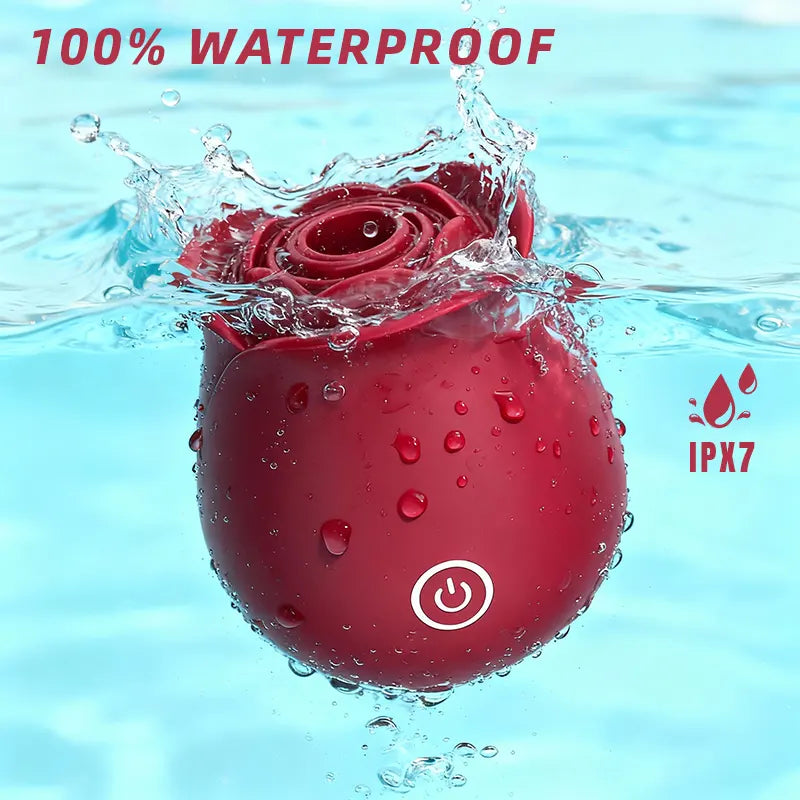 Rose Clitoral Suction Vibrator