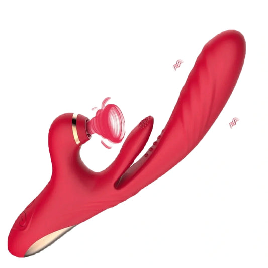 Rabbit-Style Suction Vibrator