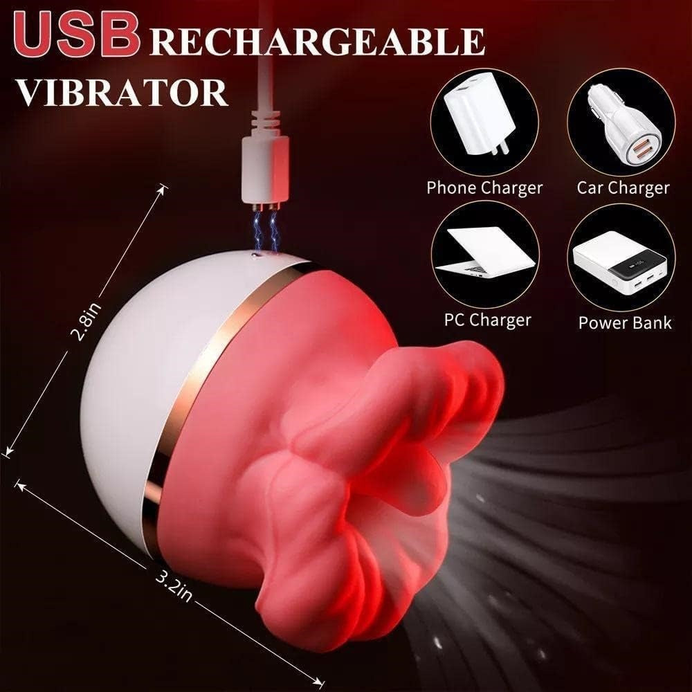 Rose Tongue Clitoral Vibrator