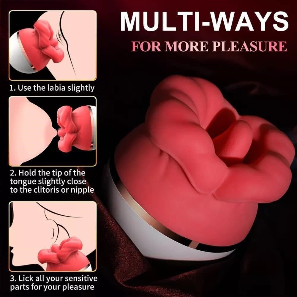 Rose Tongue Clitoral Vibrator