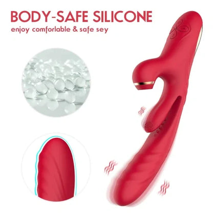 Rabbit-Style Suction Vibrator