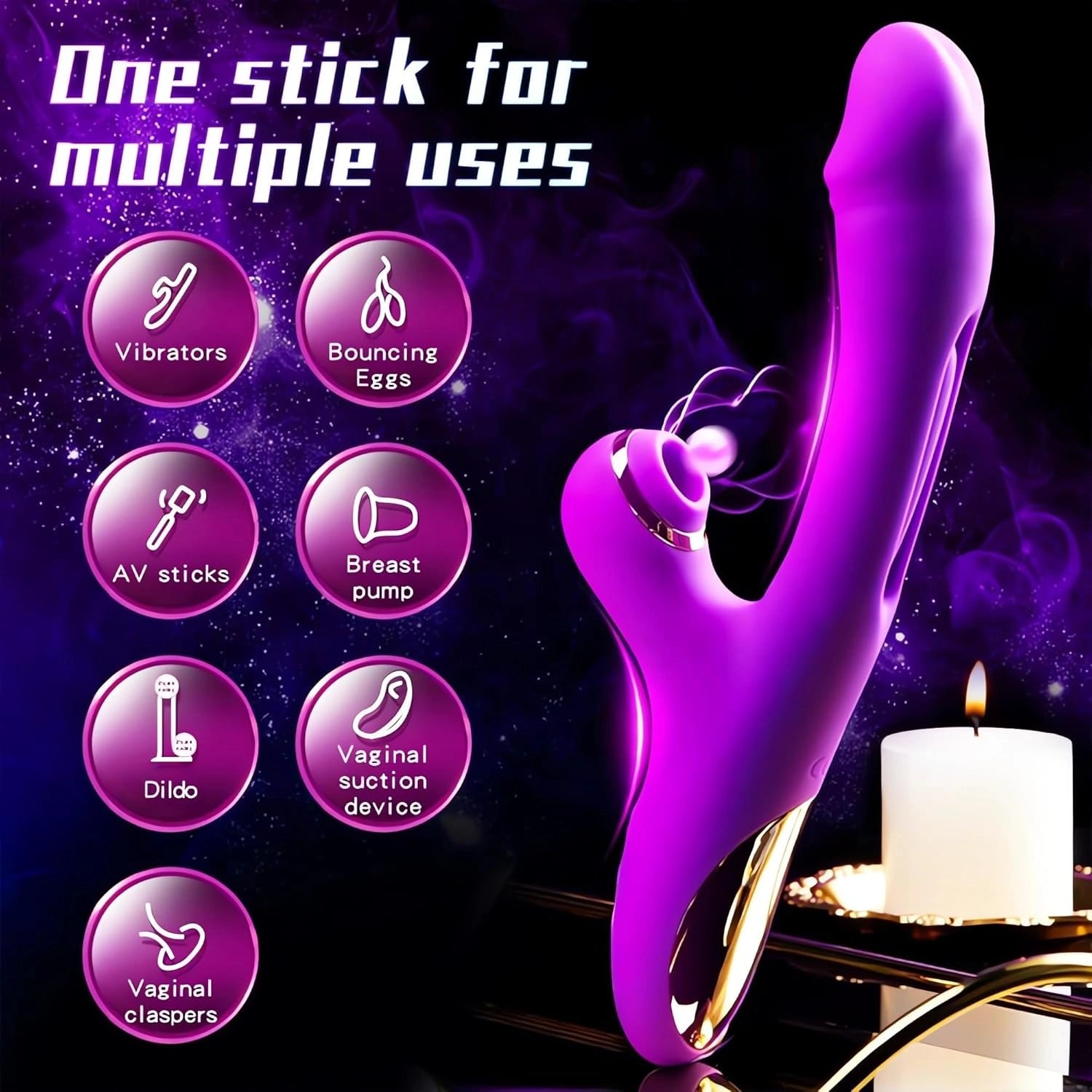 4-in-1 Rabbit G-Spot Vibrator