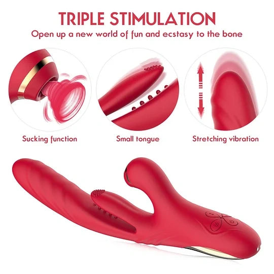 Rabbit-Style Suction Vibrator