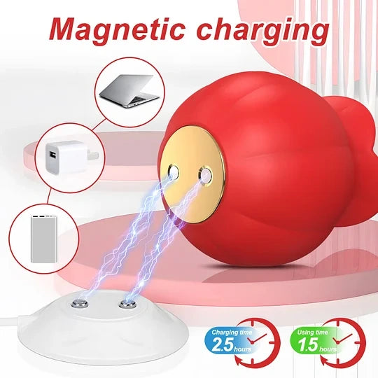 Rose Licking Vibrating Clitoral Stimulator