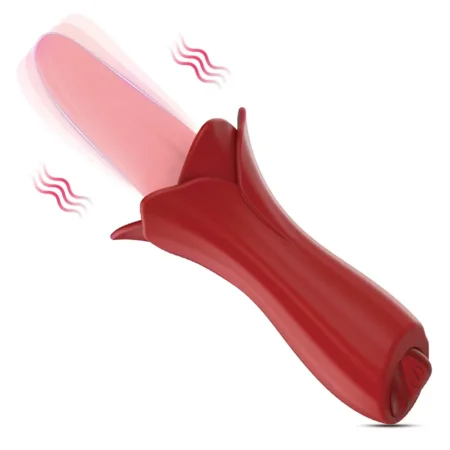 Rose Tongue Touch Vibrator